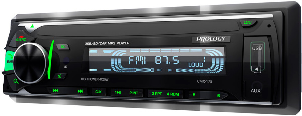 Автомагнитола Prology CMX-175 1DIN 4x55Вт