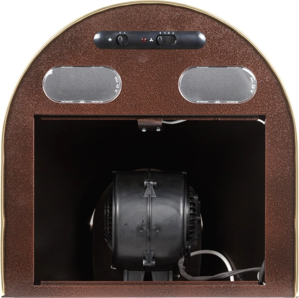 Вытяжка каминная Elikor Эпсилон 50П-430-П3Л медный антик/золотистый управление: ползунковое (1 мотор)