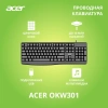 Клавиатура Acer OKW301 черный USB (ZL.KBDCC.01A)