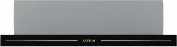 Вытяжка встраиваемая Gorenje BHP62CLB антрацит управление: кнопочное (1 мотор)