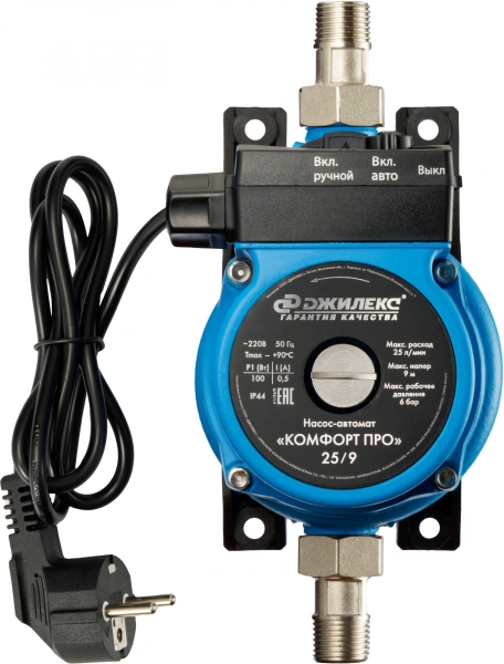 Насосная станция поверхностный Джилекс Комфорт Про 25/9 100Вт 1500л/час (4005)