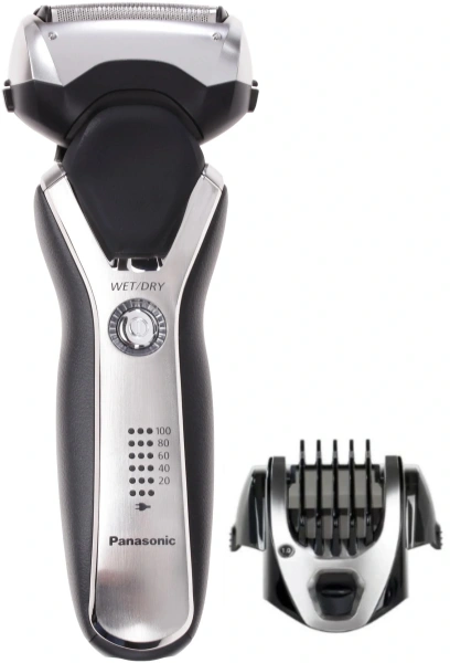 Бритва сетчатая Panasonic ES-RT77-S520 реж.эл.:3 питан.:аккум. серебристый/черный