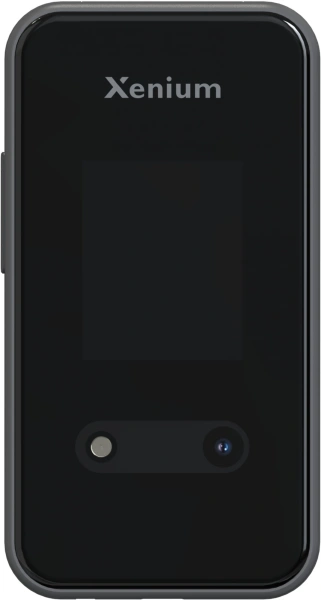 Мобильный телефон Xenium X680 темно-серый раскладной 2Sim 2.8" 240x320 Nucleus 0.3Mpix GSM900/1800 MP3 FM microSD max32Gb