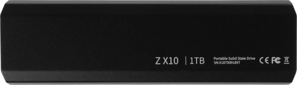 Накопитель SSD Netac USB-C 1TB NT01ZX10-001T-32BK ZX10 1.8" черный