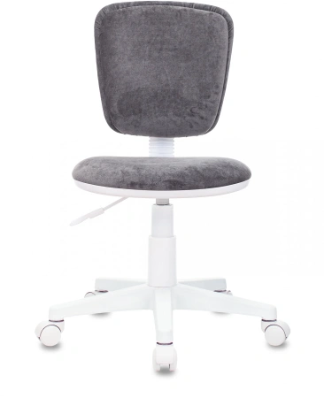 Кресло детское Бюрократ CH-W204NX серый Italia 26 крестов. пластик пластик белый