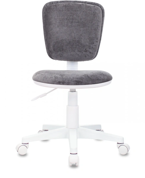 Кресло детское Бюрократ CH-W204NX серый Italia 26 крестов. пластик пластик белый