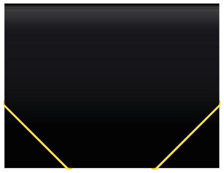 Портфель Бюрократ Black Opal BLPP13 13 отдел. A4 пластик 0.7мм черный/ассорти