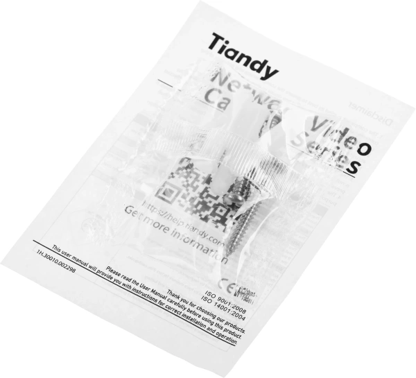 Видеокамера IP Tiandy AK TC-C320N I3/E/Y/2.8mm 2.8-2.8мм цв. корп.:белый