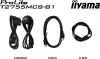 Монитор Iiyama 27" ProLite T2755MSC-B1 черный IPS LED 16:9 HDMI M/M матовая 400cd 178гр/178гр 1920x1080 60Hz DP FHD USB Touch 5.8кг