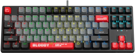 Клавиатура A4Tech Bloody S87 Energy механическая черный/красный USB for gamer LED (S87 USB ENERGY RE