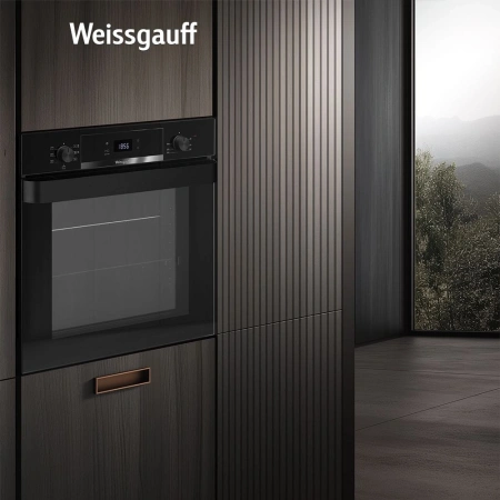 Духовой шкаф Электрический Weissgauff EOV 776 PDB черный