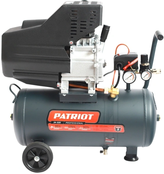 Компрессор поршневой Patriot Professional 24-320 масляный 320л/мин 24л 2000Вт