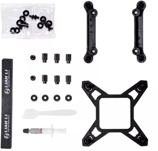 Система водяного охлаждения Lian-Li Galahad II LCD 280 ARGB Soc-AM5/AM4/1200/1700/1851 черный26.7dB Al+Cu LCD Ret (G89.GA2ALCD28B.R0)