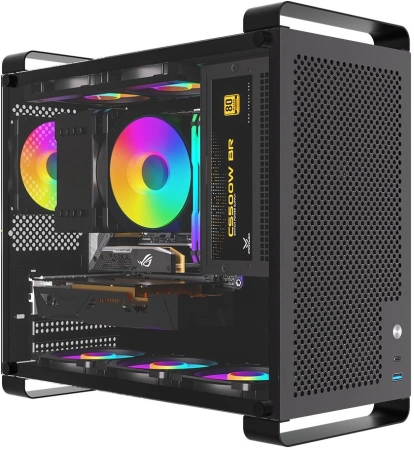 Корпус Accord ACC-GCUB4 черный без БП mATX 1xUSB3.0 audio