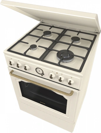 Плита Газовая Gorenje GKS6C71CLI слоновая кость
