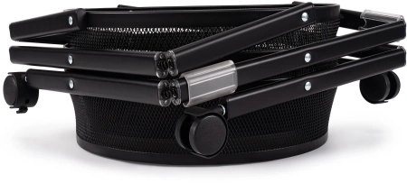 Этажерка Domfy DHC-FC30862 34.2x34.2x83.6см d=34.2см черный