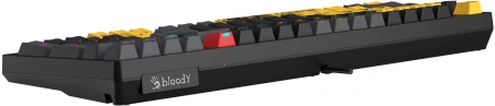 Клавиатура A4Tech Bloody S98 Sports Lime BLMS Plus механическая желтый/серый USB for gamer LED (S98