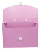 Портфель Бюрократ Pastel PASTPP01PINK 1 отдел. A4 пластик 0.7мм розовый