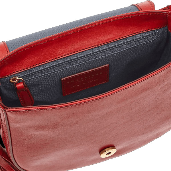 Сумка женская The Bridge Pearldistrict 04121701/2E красный натур.кожа