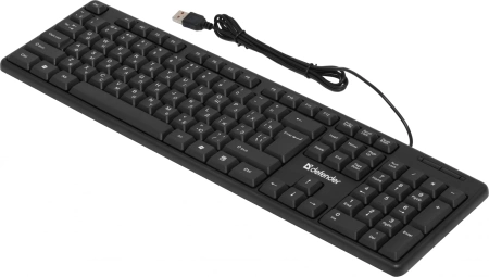 Клавиатура Defender Element HB-520 черный USB