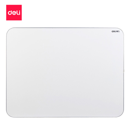 Доска магнитно-маркерная Deli 50026 лак серебристый 60x90см пластик/металл