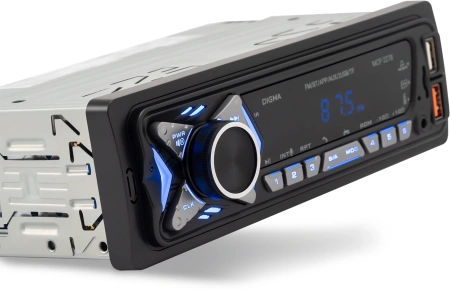 Автомагнитола Digma MCP-227B 1DIN 2x45Вт 2