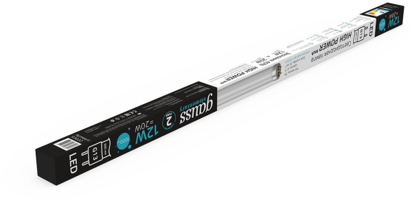 Лампа светодиодная Gauss Elementary 93022 12Вт цок.:G13 трубка 180B 4000K св.свеч.бел.нейт. (упак.:1шт)