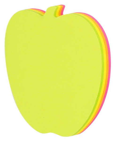 Закладки самокл. бумажные Deli EA03202 76х76мм 4цв.в упак. 20лист