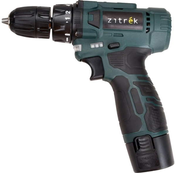 Дрель-шуруповерт Zitrek Green 12V Plus аккум. патрон:быстрозажимной (085-1014)