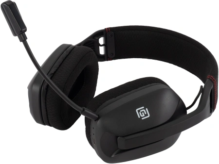 Наушники с микрофоном Оклик HS-L750G черный 1.5м накладные BT/Radio/3.5mm оголовье (2007557)