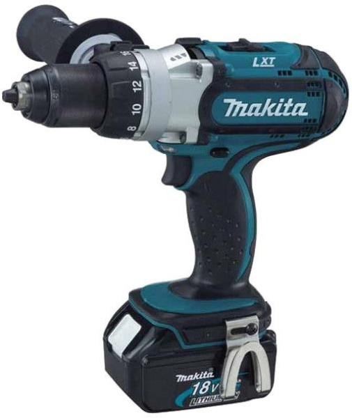 Дрель-шуруповерт Makita DDF451RFE 18Вт аккум. патрон:быстрозажимной (кейс в комплекте)