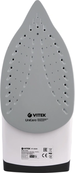 Утюг Vitek VT-8329 2600Вт черный/белый/синий