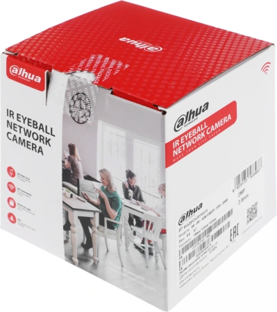 Камера видеонаблюдения IP Dahua DH-IPC-HDW1230DTP-STW-0280B Wi-Fi 2.8-2.8мм цв. корп.:белый