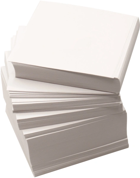 Блок для записей бумажный Silwerhof Стандарт 701022 90х90х90мм 80г/м2 92% белый в подставке