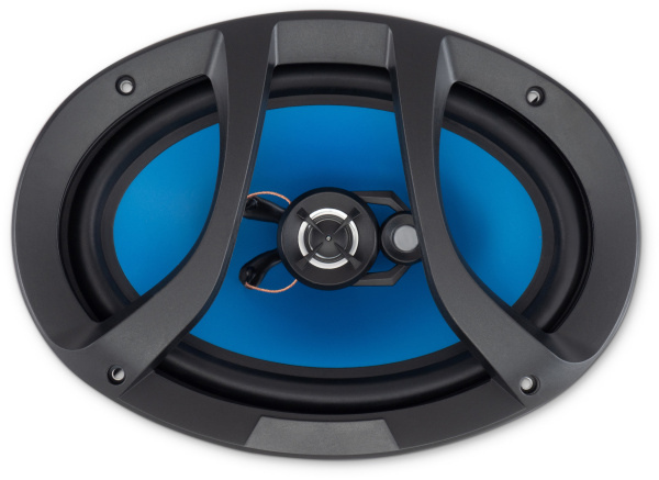 Колонки автомобильные Digma DCA-M693 300Вт 90дБ 4Ом 15x23см (6x9дюйм) (ком.:2кол.) коаксиальные трехполосные