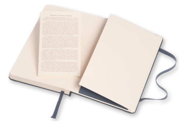 Блокнот Moleskine CLASSIC MM710B20 Pocket 90x140мм 192стр. линейка твердая обложка синий сапфир