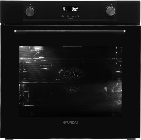 Духовой шкаф Электрический Hyundai HEO 6772 BG черный