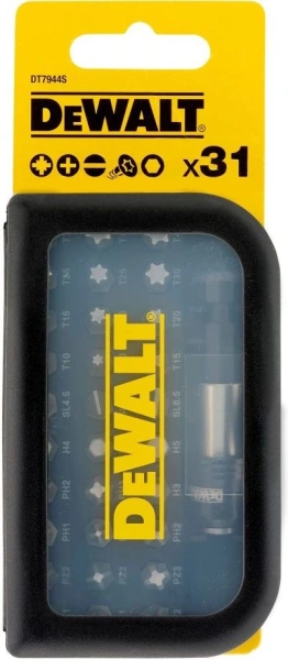 Набор бит DeWalt DT7944TS-QZ универсал. (31пред.) для шуруповертов