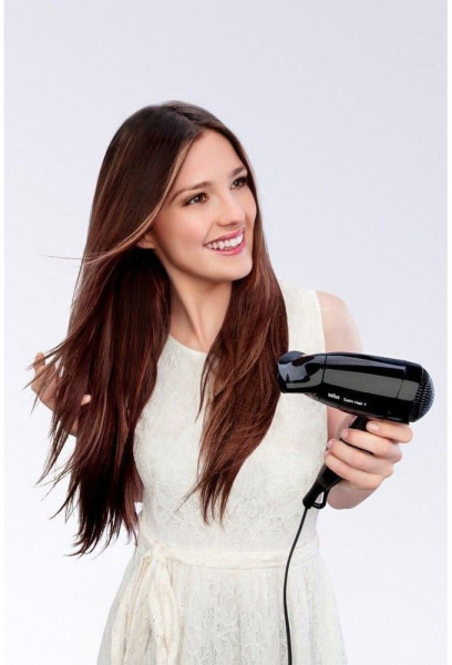 Фен Braun BRHD130E 1200Вт черный