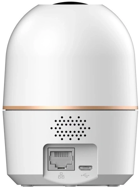 Камера видеонаблюдения IP Dahua DH-IPC-H5AP-0360B Wi-Fi 3.6-3.6мм цв. корп.:белый