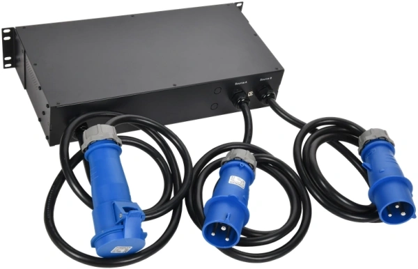 АВР ITK ATS-32-2U-0 2U 19" ввод:1x2P+PE выход:2x2P+PE32A черный