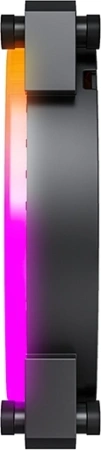 Вентилятор для корпуса Montech RX140 Reverse ARGB 140х140x25 черный 4-pin 27.9дБ (RX140 PWM BLACK) Ret