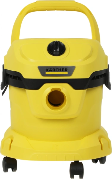Строительный пылесос Karcher WD 2 Plus V-12/4/18 1000Вт (уборка: сухая/сбор воды) желтый