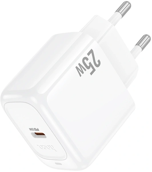 Сетевое зар./устр. Hoco CS53A Surplus 25W 3A (PD) USB Type-C универсальное белый (31488)
