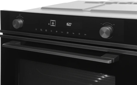 Духовой шкаф Электрический Hyundai HMEO 6540 DX черный