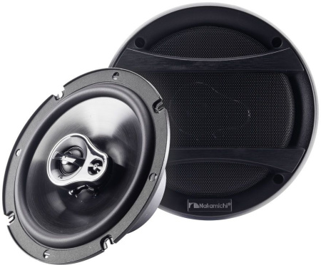 Колонки автомобильные Nakamichi NSE-1658 360Вт 89дБ 4Ом 16см (6.5дюйм) (ком.:2кол.) коаксиальные трехполосные