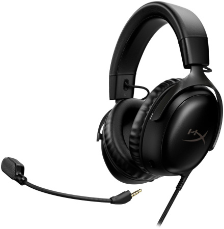 Наушники с микрофоном HyperX Cloud III черный 1.2м мониторные (727A8AA)