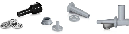 Мясорубка Bosch ProPower MFW67450 2000Вт черный/серебристый