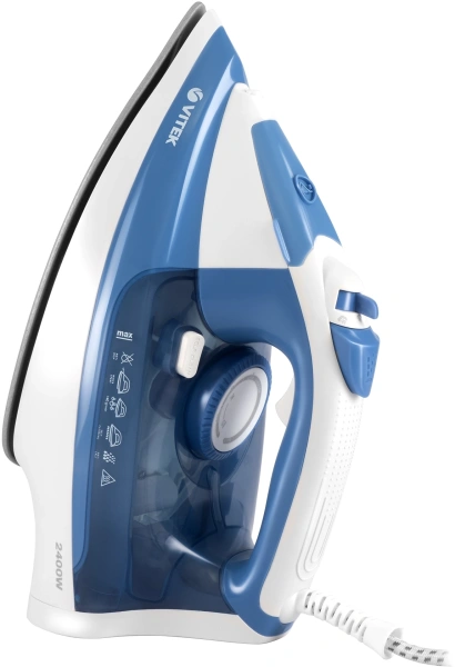 Утюг Vitek VT-8330 2400Вт белый/голубой
