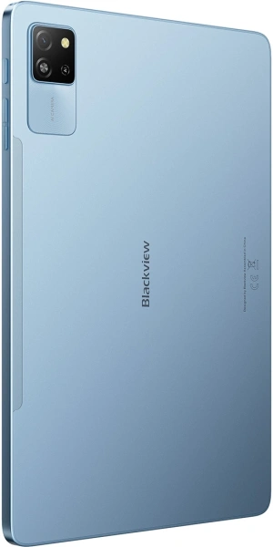 Планшет Blackview Tab60 Pro T606 (1.6) 8C RAM8Gb ROM128Gb 10.1" IPS 800x1280 4G 2Sim Android 14 голубой 8Mpix 5Mpix BT WiFi microSD 1Tb 7700mAh 450hrs